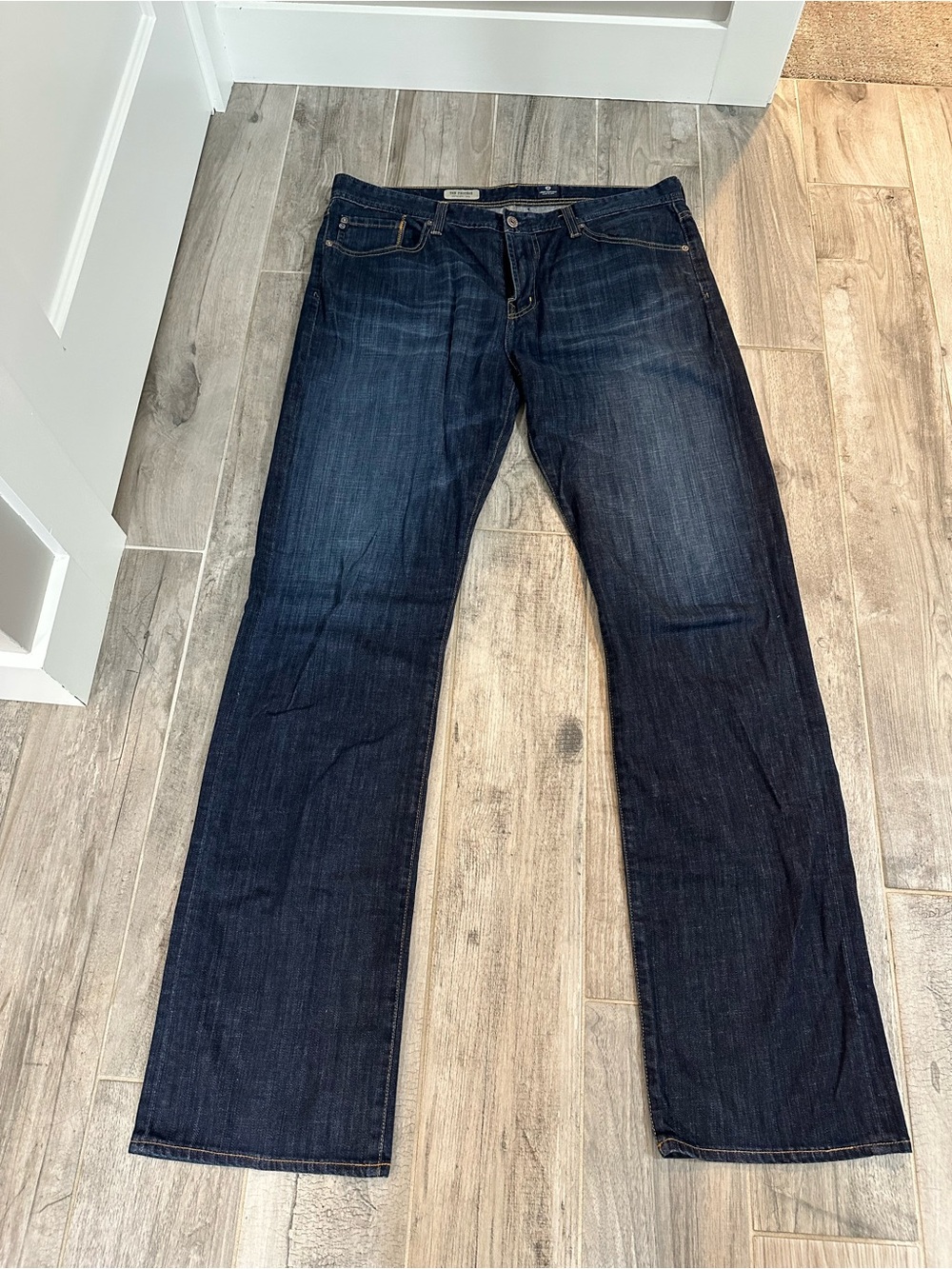 Men's Tall AG The Protege Dark Blue Straight-Leg Jeans